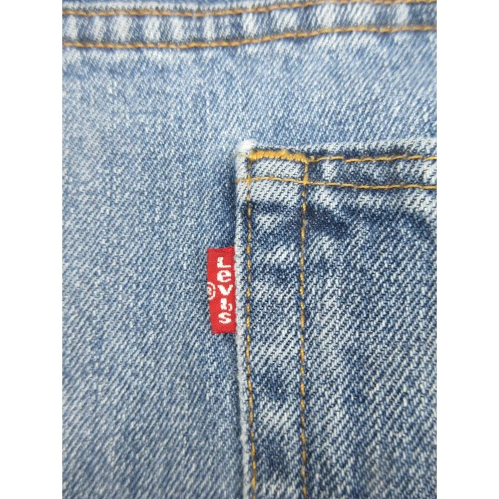 Levis 550 Jeans Mens 54x30 Blue Medium Wash Denim Relaxed Tapered Big & Tall‎